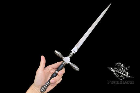 Soul Game Classical Misericorde Dagger Metal Replica - Blunt Blade Prop