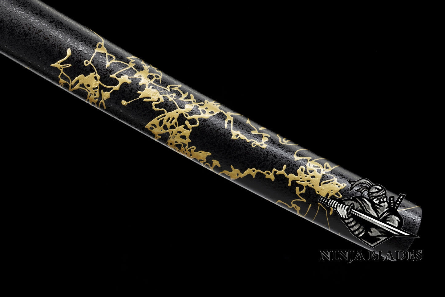GOY Atsu Gilded Night Katana Carbon Steel Version