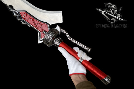 DMC4 Nero Red Queen Sword Life-Size Steel Replica