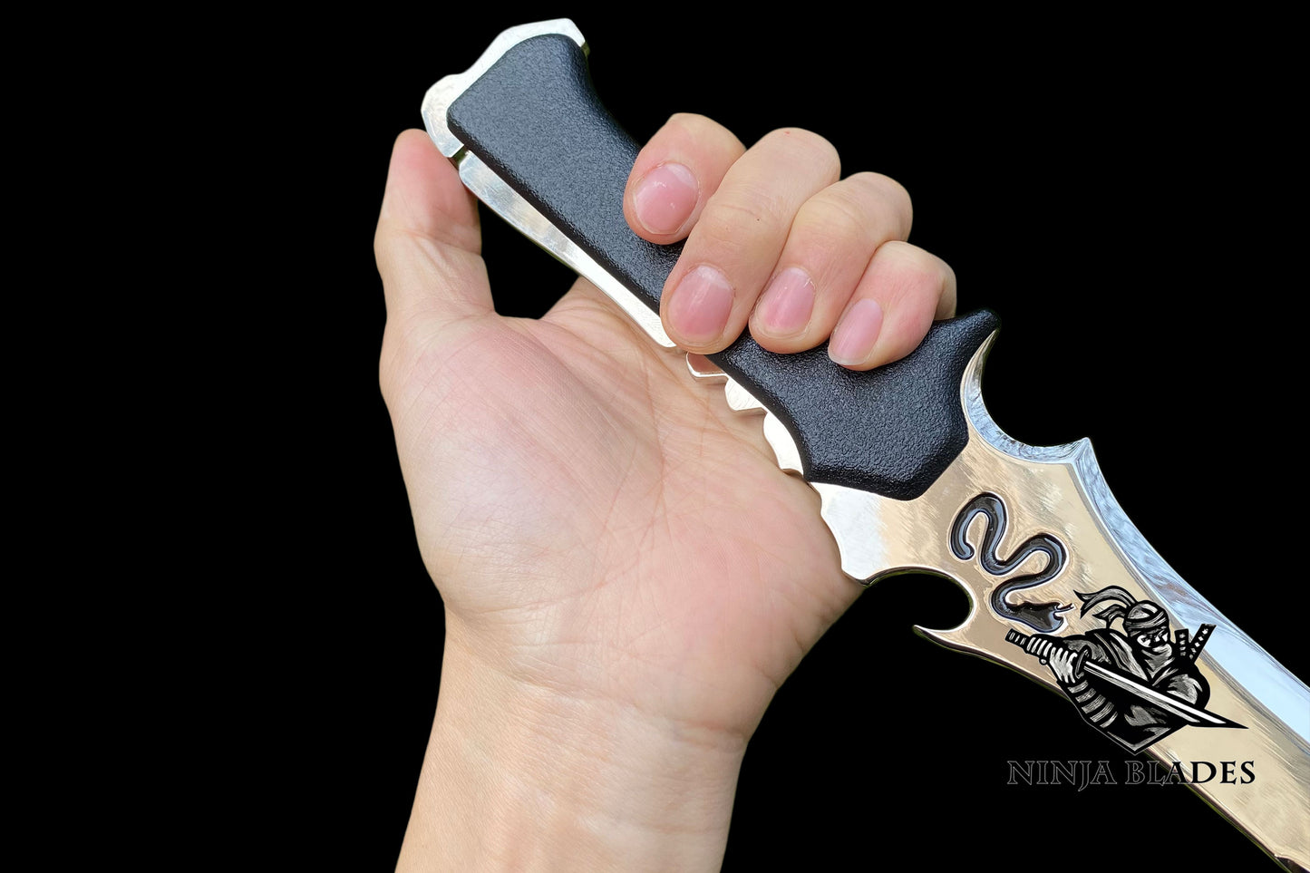 Re4 Jack Krauser Knife Metal Replica - Blunt Blade Prop