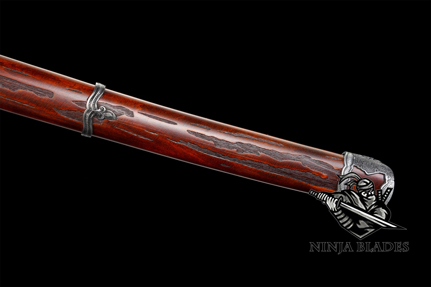 Manganese Steel Sekiro Katana Red Mortal Blade Gracious Gift of Tears