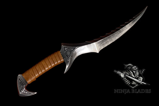 Skyrim Blade of Woe Game Dagger Metal Replica - Blunt Blade Prop