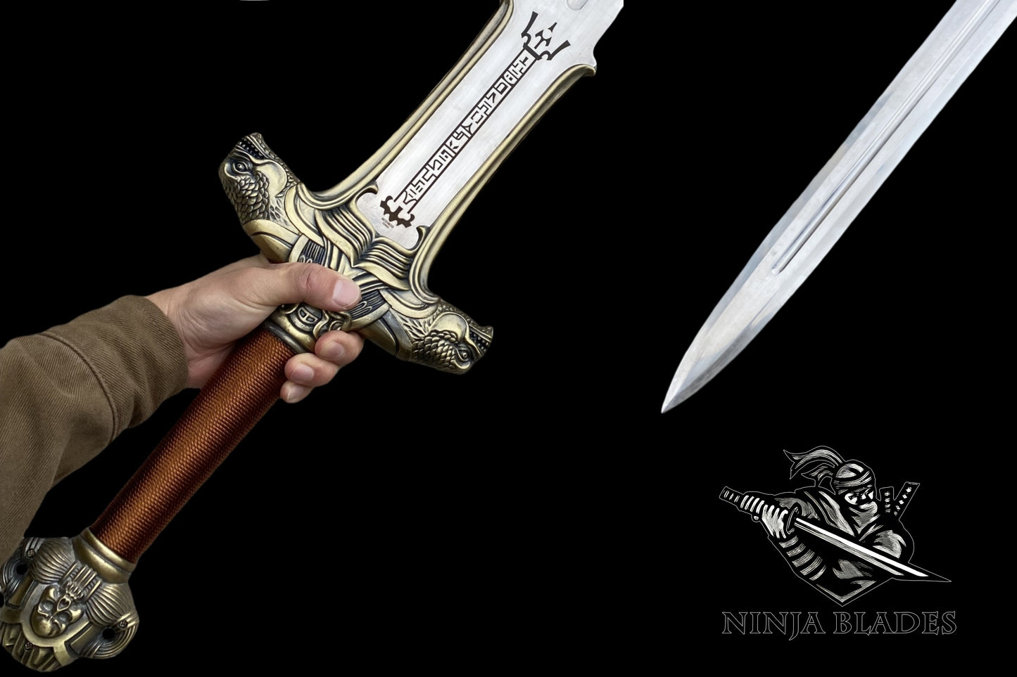 Atlantean Sword Life-Size Steel Replica