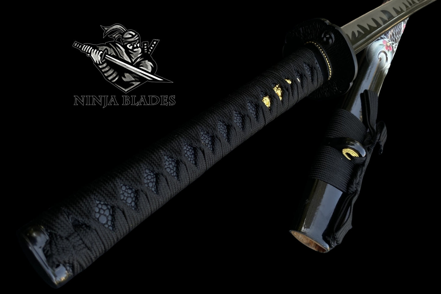 Black Dragon Hand Forged 1065 Carbon Steel Samurai Katana