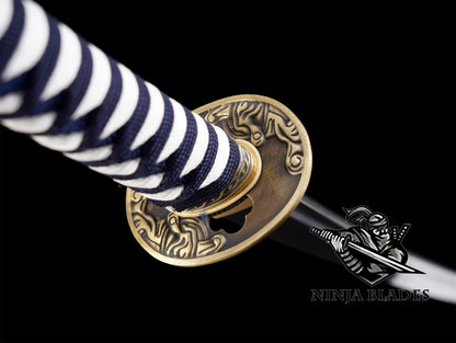 DMC3 Vergil Yamato Katana T10 Blade Handmade Sparda's Legendary Blade Replica For Collection