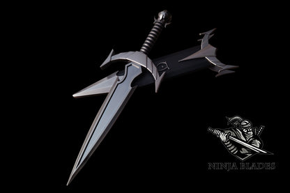 Skyrim Mehrunes Dagon Razor Game Dagger Metal Replica - Blunt Blade Prop