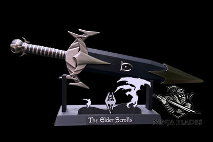 Skyrim Mehrunes Dagon Razor Game Dagger Metal Replica - Blunt Blade Prop
