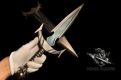 Skyrim Mehrunes Dagon Razor Game Dagger Metal Replica - Blunt Blade Prop