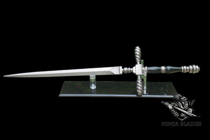 Soul Game Classical Misericorde Dagger Metal Replica - Blunt Blade Prop