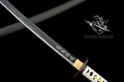 Giyu Tomioka Nichirin Katana Replica – Customizable Edge