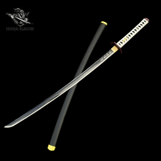 Giyu Tomioka Nichirin Katana Replica – Customizable Edge