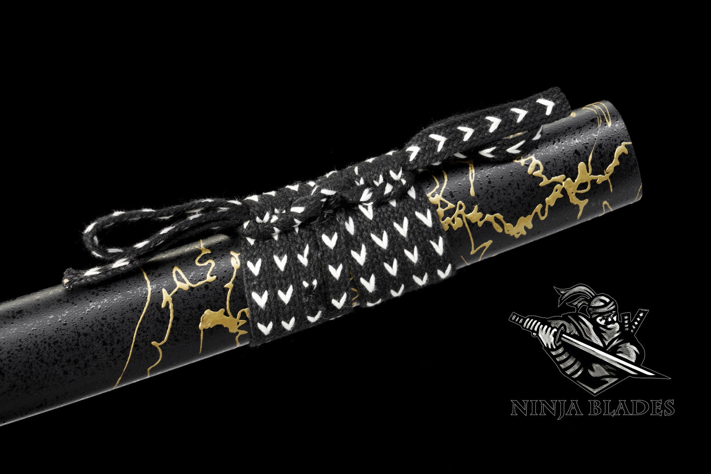 GOY Atsu Gilded Night Katana Carbon Steel Version