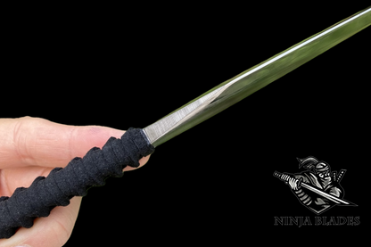 Hand-forged Atsu Tactical Ninja Kunai 440C Steel Version (Unsharpened / Customizable Edge)