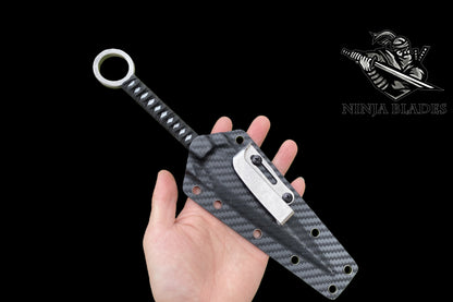 Hand-forged Atsu Tactical Ninja Kunai 440C Steel Version (Unsharpened / Customizable Edge)