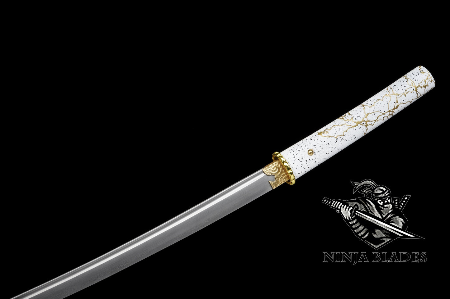 GOY Atsu Gilded Dawn Katana Damascus Steel Version