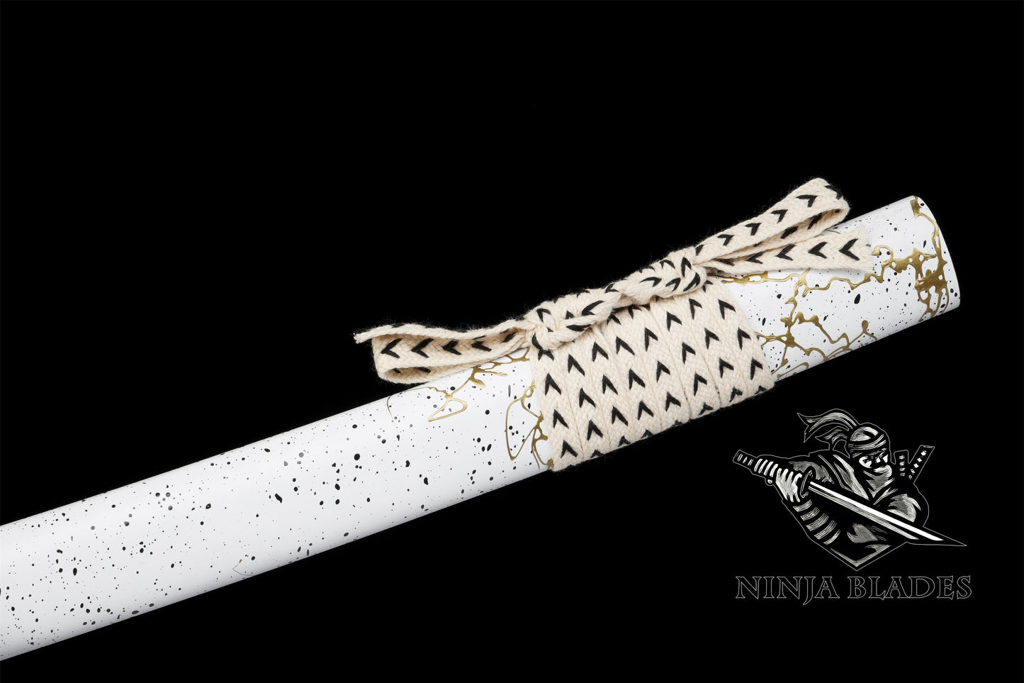 GOY Atsu Gilded Dawn Katana Damascus Steel Version
