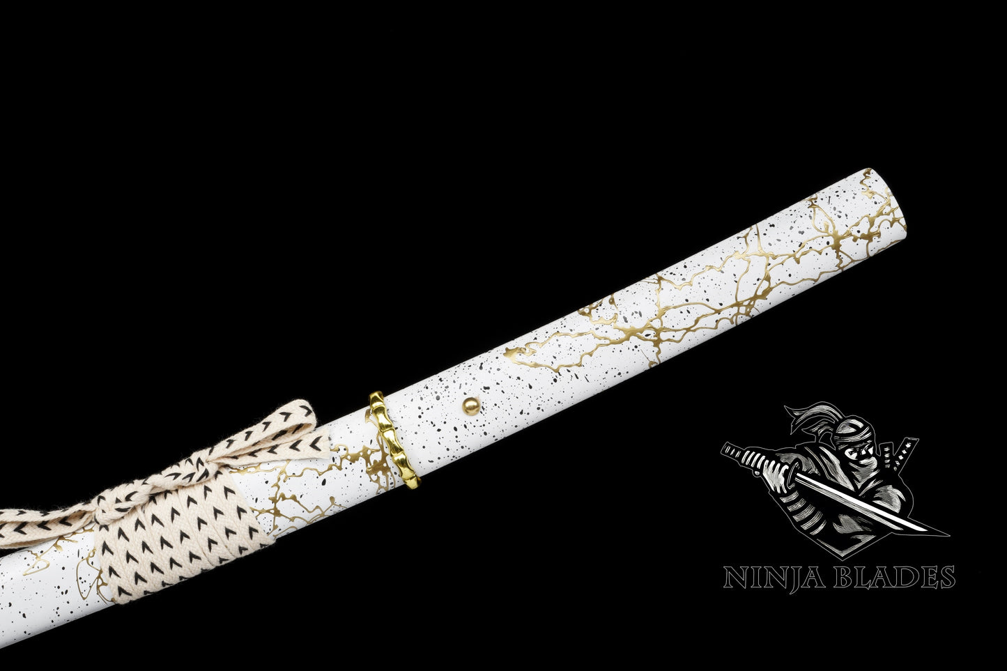 GOY Atsu Gilded Dawn Katana Damascus Steel Version