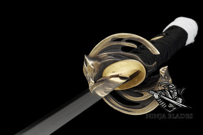 Hand-Forged GOY Katana Atsu Wolf Blade T10 Steel Version