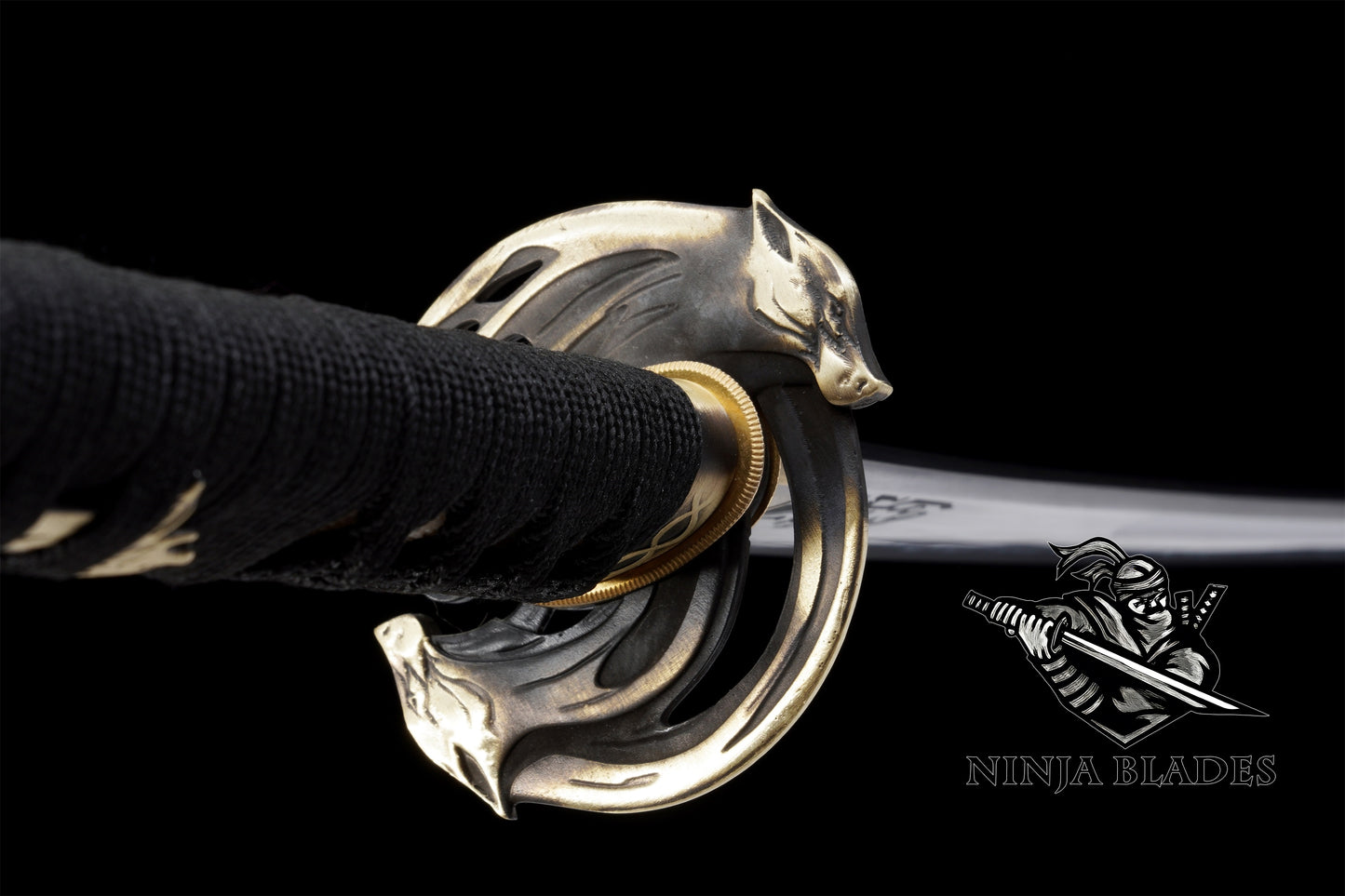 Hand-Forged GOY Katana Atsu Wolf Blade T10 Steel Version