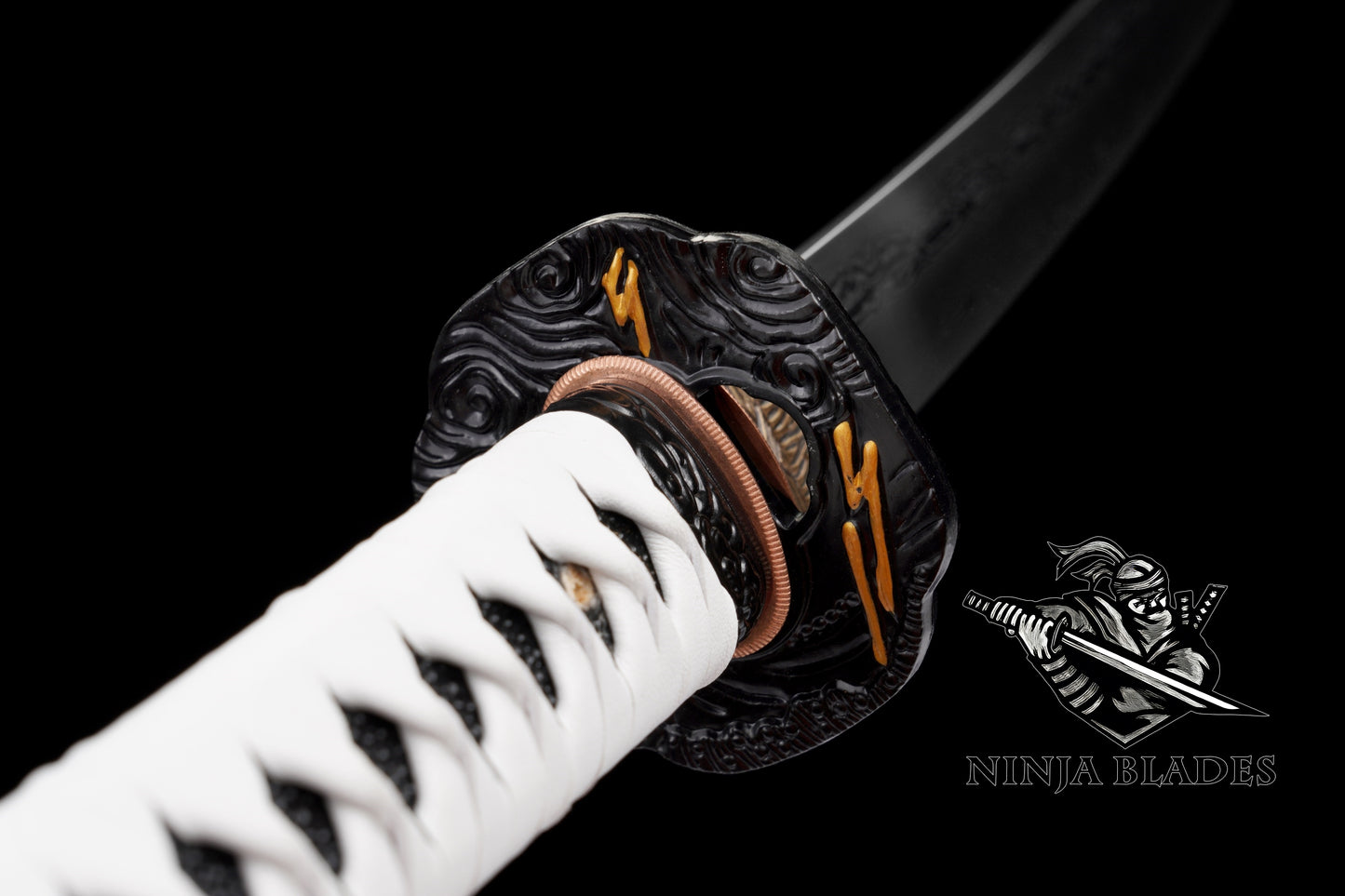 GOT Hand-Forged Damascus Steel Jin Sakai Katana & Tanto Set