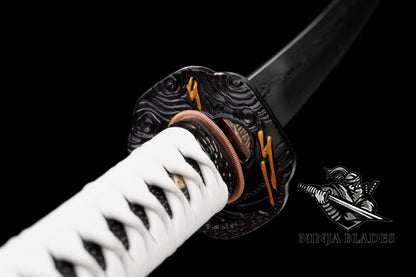 GOT Hand-Forged Damascus Steel Jin Sakai Katana & Tanto Set