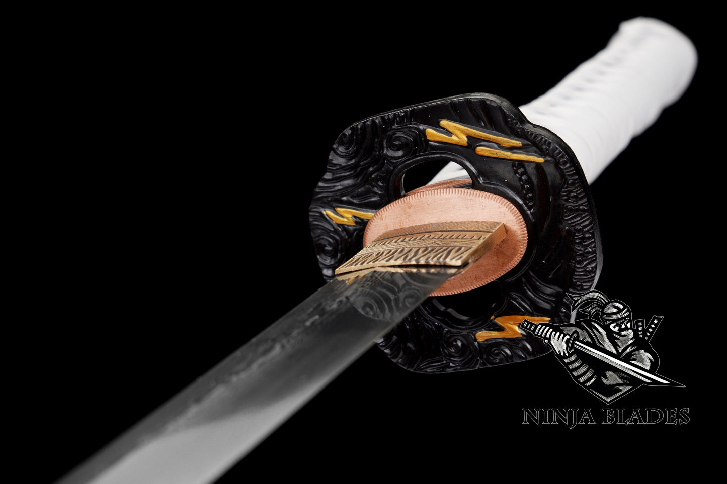 GOT Hand-Forged Damascus Steel Jin Sakai Katana & Tanto Set