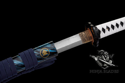 GOT Hand-Forged Damascus Steel Jin Sakai Katana & Tanto Set