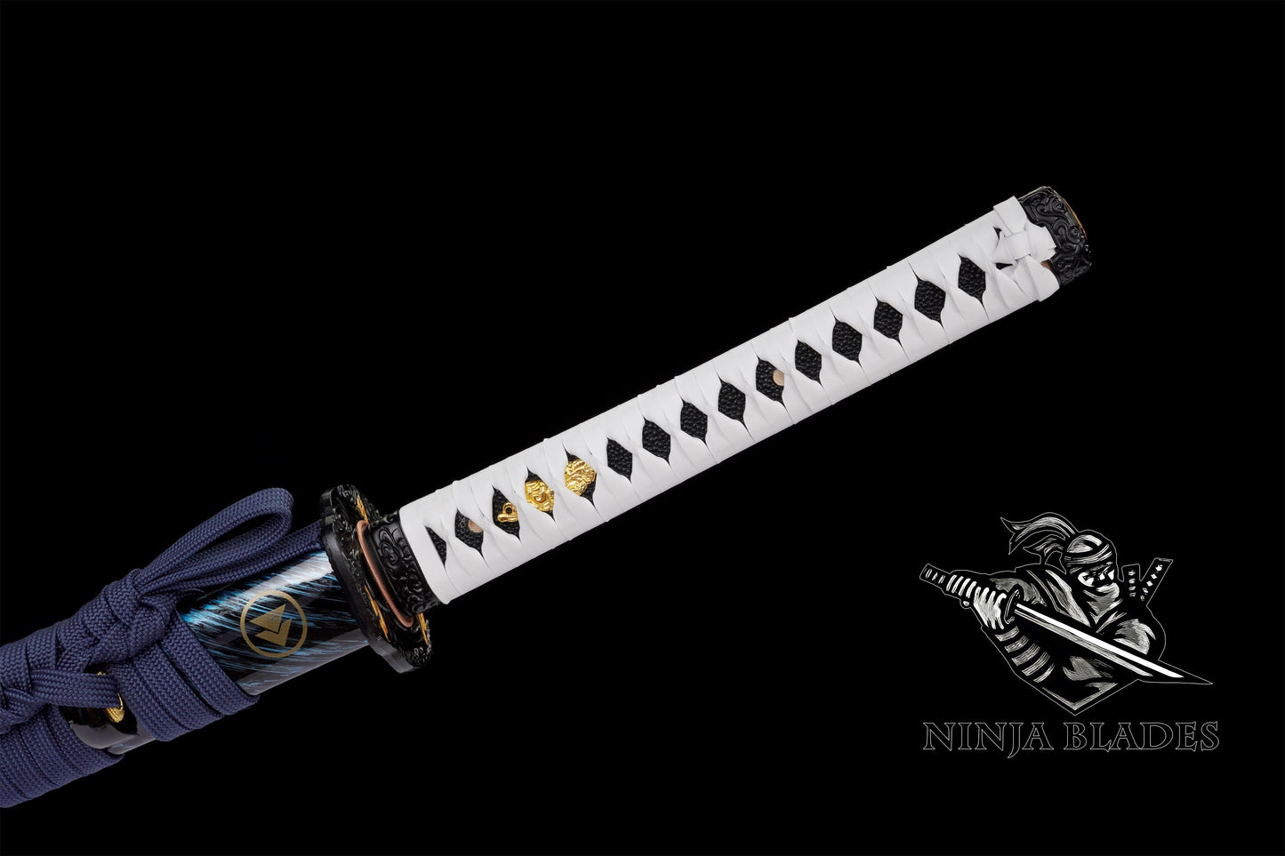 GOT Hand-Forged Damascus Steel Jin Sakai Katana & Tanto Set