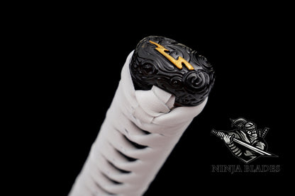 GOT Hand-Forged Damascus Steel Jin Sakai Katana & Tanto Set