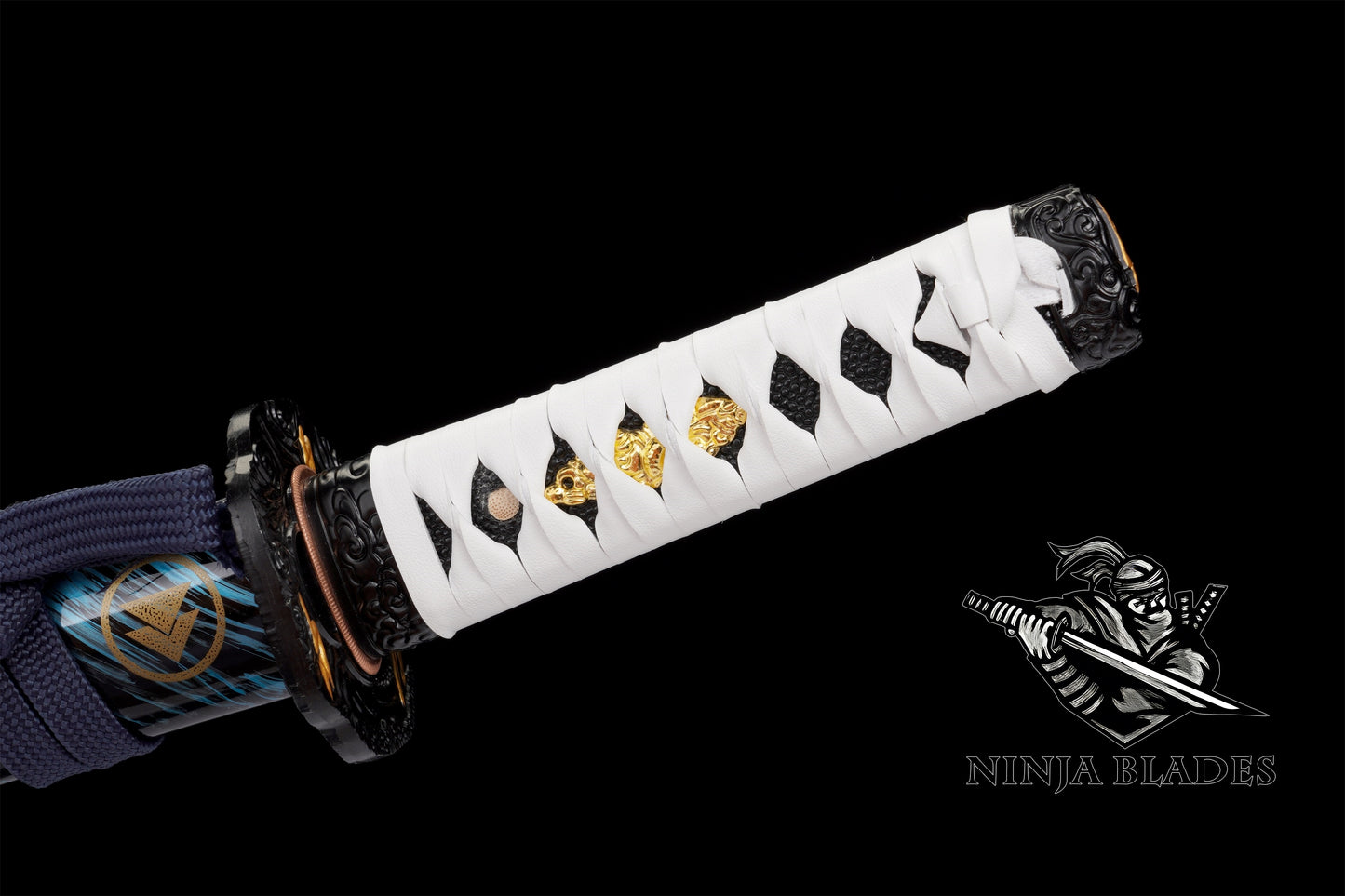 GOT Hand-Forged Damascus Steel Jin Sakai Katana & Tanto Set