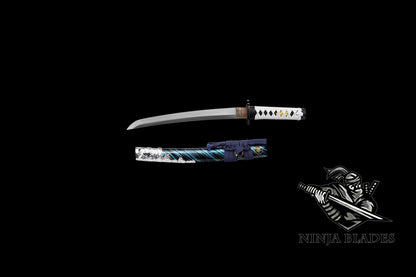 GOT Hand-Forged Damascus Steel Jin Sakai Katana & Tanto Set