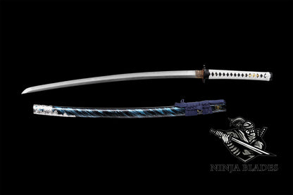 GOT Hand-Forged Damascus Steel Jin Sakai Katana & Tanto Set
