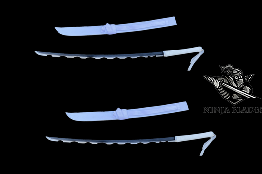 Inosuke Hashibira Dual Nichirin Blades Replica-Dull Blade