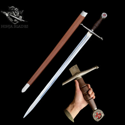 Ibelin Sword Film Sword Steel Replica