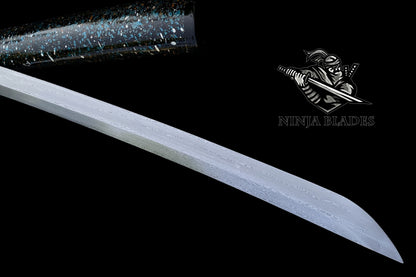 Premium Katana with Damascus Blade & Dragon Tsuba