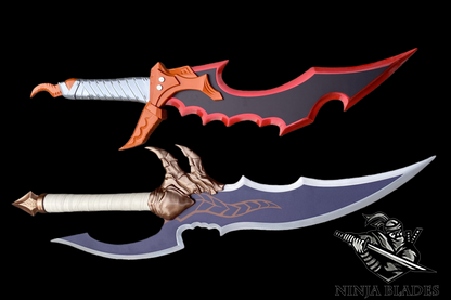 Sung Jin-woo Kasaka's Venom Fang & Knight Killer Dagger Life-Size Metal Replica