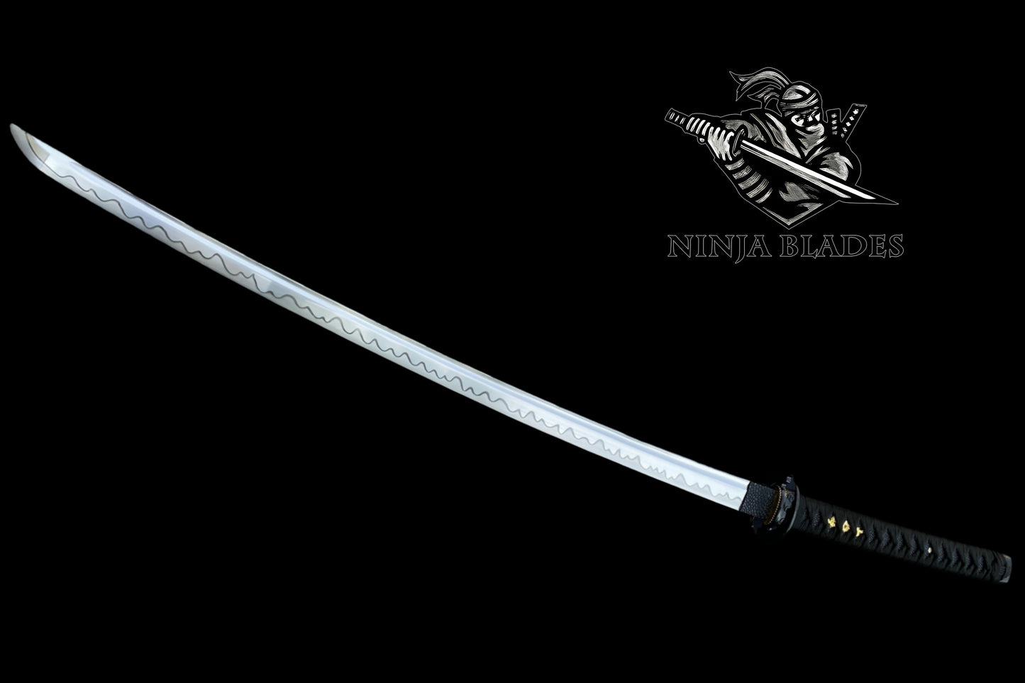 Japanese Katana with Tomoe Symbol – Shadow Guardian Edition