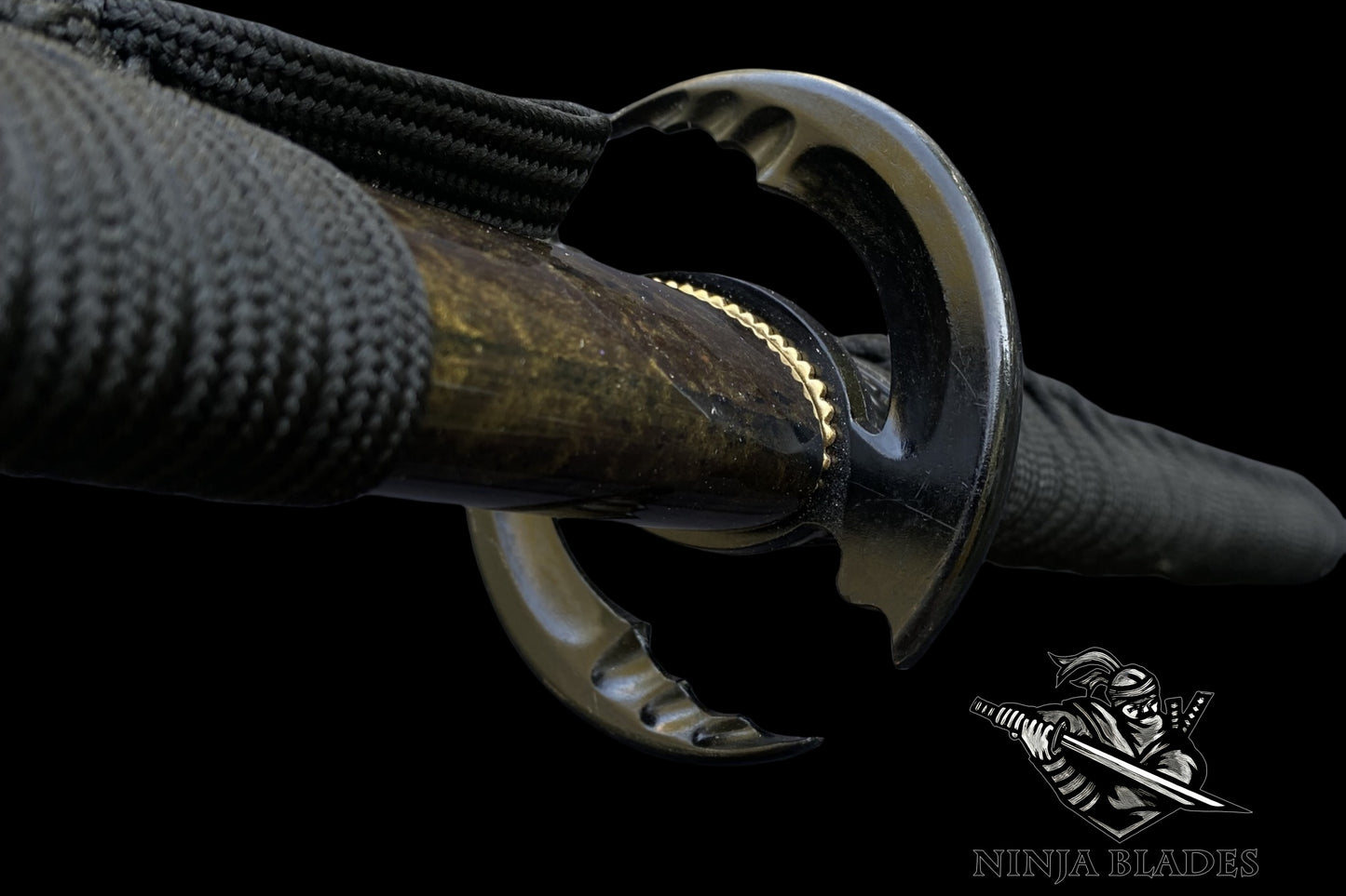 Japanese Katana with Tomoe Symbol – Shadow Guardian Edition