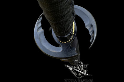 Japanese Katana with Tomoe Symbol – Shadow Guardian Edition