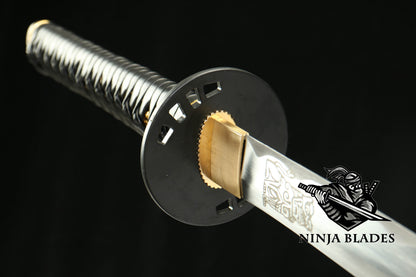 Hand-forged Hattori Hanzo Black Mamba the Bride Beatrix Kiddo Katana IRL