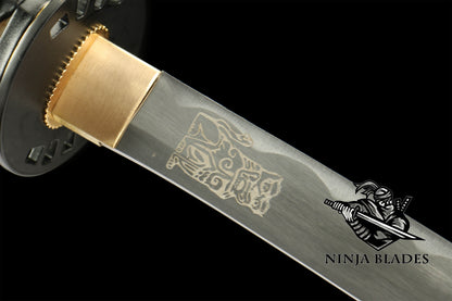Hand-forged Hattori Hanzo Black Mamba the Bride Beatrix Kiddo Katana IRL