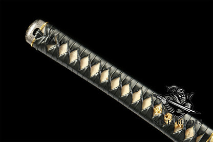 Hand-forged Hattori Hanzo Black Mamba the Bride Beatrix Kiddo Katana IRL