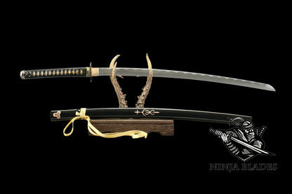 Hand-forged Hattori Hanzo Black Mamba the Bride Beatrix Kiddo Katana IRL