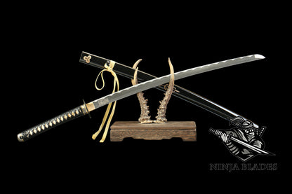 Hand-forged Hattori Hanzo Black Mamba the Bride Beatrix Kiddo Katana IRL