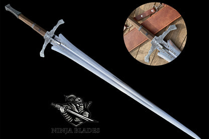 Soul Game Knight's Greatsword Life-Size Steel Replica