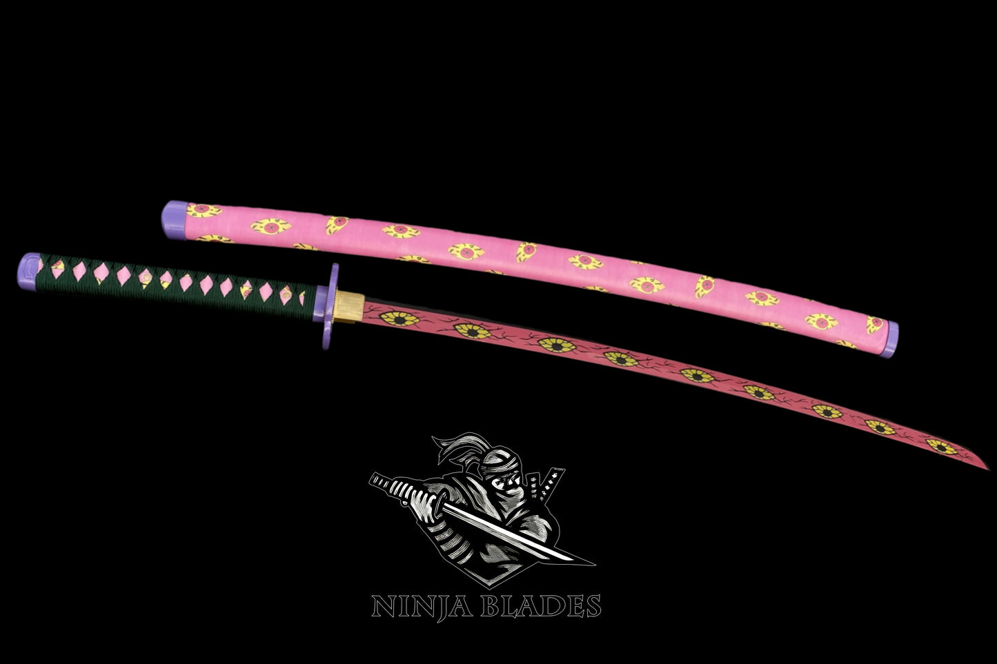 Kokushibo Nichirin Katana Replica – Customizable Edge