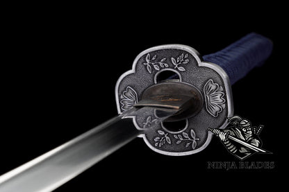 IRL Hand-forged Sekiro Carbon Steel Kusabimaru Katana