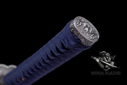 IRL Hand-forged Sekiro Carbon Steel Kusabimaru Katana
