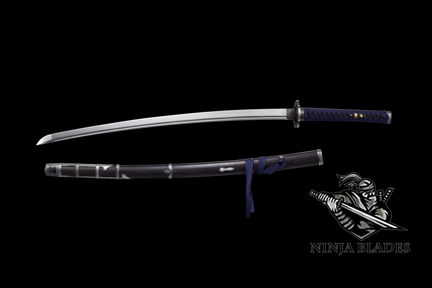 IRL Hand-forged Sekiro Carbon Steel Kusabimaru Katana