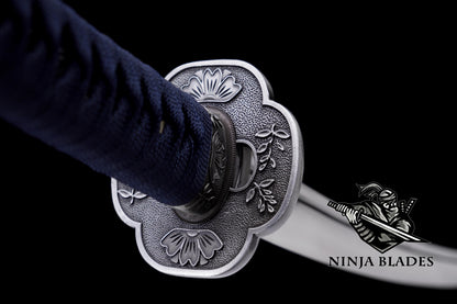 IRL Hand-forged Sekiro Carbon Steel Kusabimaru Katana